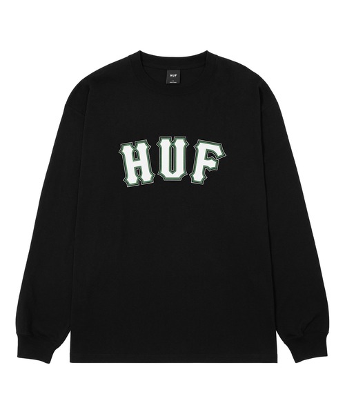 GIANT LS TEE / HUF ハフ プリント ロングスリーブTシャツ ロンT