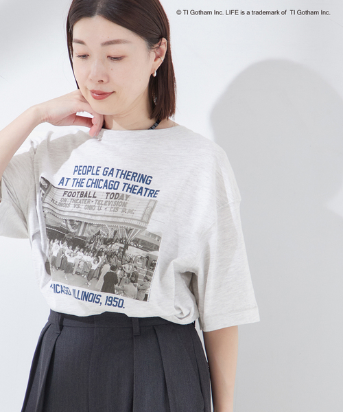 GOOD ROCK SPEED(グッドロックスピード)の「【GOOD ROCK SPEED】LIFE PICTURE COLLECTION TEE shirts:Tシャツ(Tシャツ/カットソー・レディース・ライトグレー・FREE)」の12枚目の写真