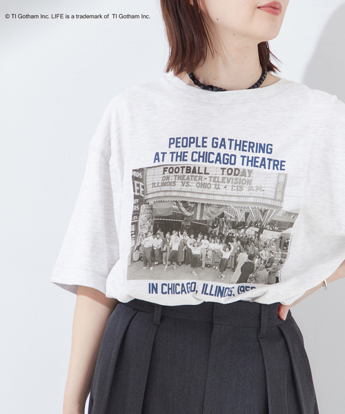 GOOD ROCK SPEED(グッドロックスピード)の「【GOOD ROCK SPEED】LIFE PICTURE COLLECTION TEE shirts:Tシャツ(Tシャツ/カットソー・レディース・ライトグレー・FREE)」の13枚目の写真