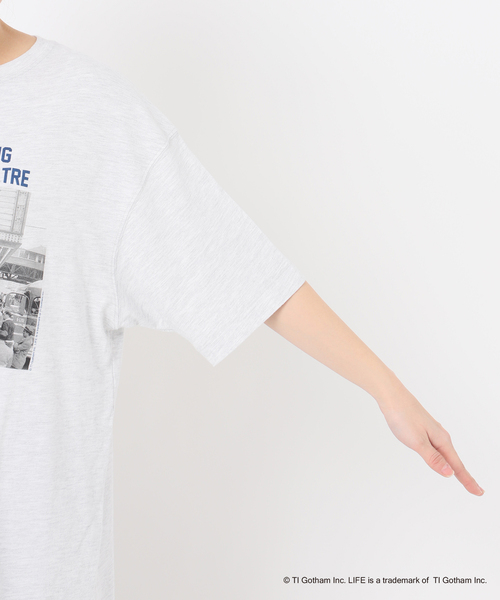 GOOD ROCK SPEED(グッドロックスピード)の「【GOOD ROCK SPEED】LIFE PICTURE COLLECTION TEE shirts:Tシャツ(Tシャツ/カットソー・レディース・ライトグレー・FREE)」の3枚目の写真