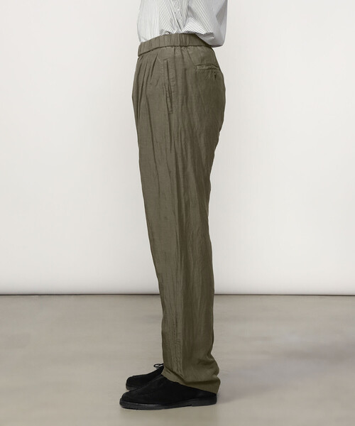 mando(マンド)の「mando | 〈別注〉イージートラウザーズ MEN(その他パンツ・メンズ・オリーブ/ブラック・2/3)」の11枚目の写真