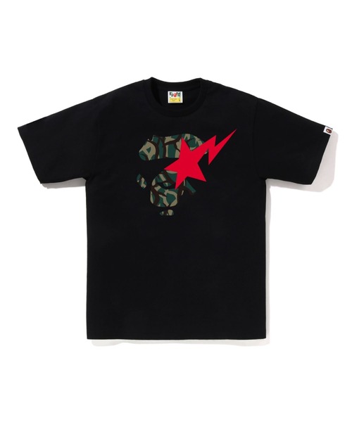 【24hタイムセール】A Bathing Ape 迷彩柄 Tシャツ felix A BATHING APE® x ©SAINT Mxxxxxx | bape.com
