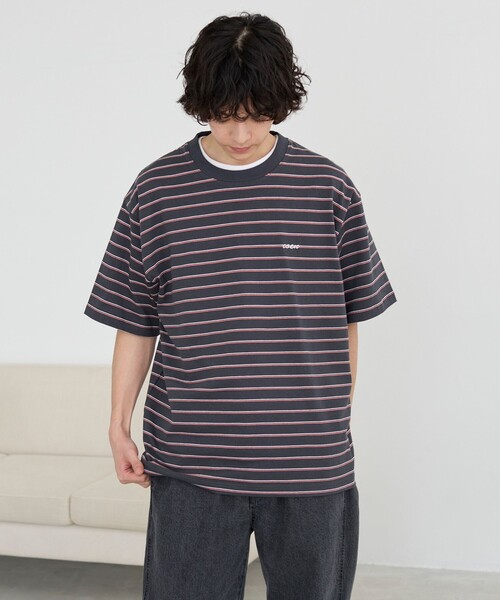 coen(コーエン)の「USAコットンcoenロゴボーダーTシャツ(Tシャツ/カットソー・メンズ・その他4/その他8/その他2/その他5・S/M/L/XL)」の11枚目の写真