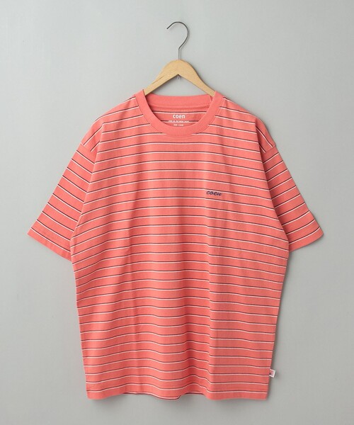 coen(コーエン)の「USAコットンcoenロゴボーダーTシャツ(Tシャツ/カットソー・メンズ・その他4/その他8/その他2/その他5・S/M/L/XL)」の22枚目の写真