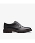 Clarks（クラークス）の「Burchill Derby / バーチルダービー（ブラックレザー）（ドレスシューズ・UK6）」