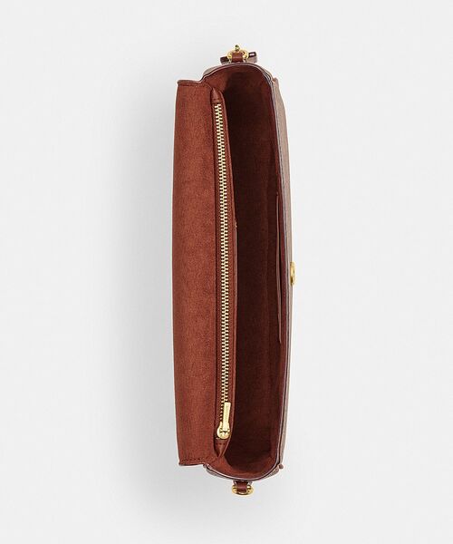 シグネチャーデニム♪【Coach】ブルック フラップチェーンバッグ ブルック フラップ チェーン バッグ・シグネチャー キャンバス