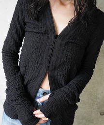 THINGS THAT MATTER | RANDOM WRINKLE RUSSEL CARDIGAN / ランダムリンクルラッセルカーディガン(カーディガン/ボレロ)