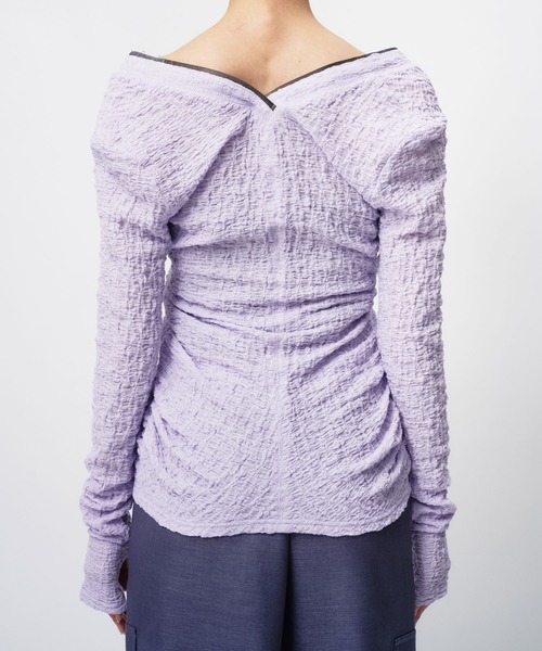 カーディガン RANDOM WRINKLE RUSSEL CARDIGAN / ランダムリンクルラッセルカーディガン レディース RANDOM WRINKLE RUSSEL CARDIGAN / ランダムリンクルラッセル