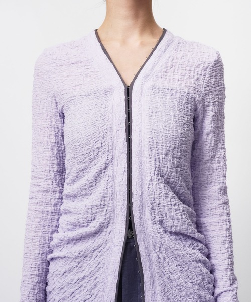 RANDOM WRINKLE RUSSEL CARDIGAN / ランダムリンクルラッセル