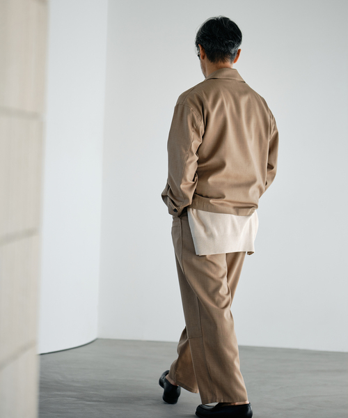 EDIFICE(エディフィス)の「E. ウールリップストップ ダブルニー ハルトパンツ(スラックス・メンズ・ブラウン系その他・LARGE/MEDIUM)」の7枚目の写真