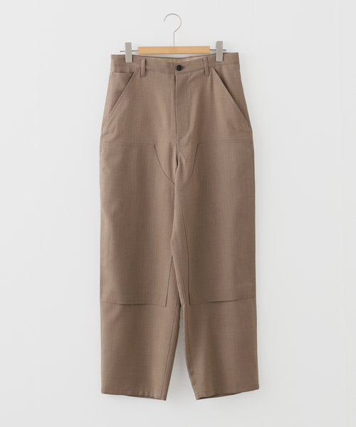 EDIFICE(エディフィス)の「E. ウールリップストップ ダブルニー ハルトパンツ(スラックス・メンズ・ブラウン系その他・LARGE/MEDIUM)」の8枚目の写真