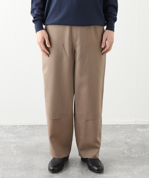 EDIFICE(エディフィス)の「E. ウールリップストップ ダブルニー ハルトパンツ(スラックス・メンズ・ブラウン系その他・LARGE/MEDIUM)」の10枚目の写真