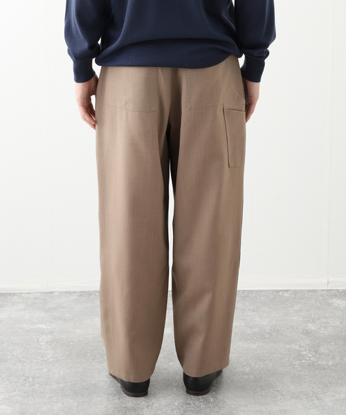 EDIFICE(エディフィス)の「E. ウールリップストップ ダブルニー ハルトパンツ(スラックス・メンズ・ブラウン系その他・LARGE/MEDIUM)」の12枚目の写真