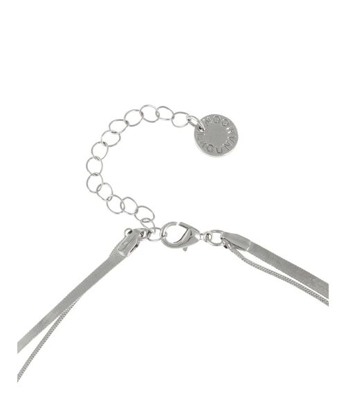 LAGUNAMOON（ラグナムーン）の「フォルムパーツ2連ネックレス（ネックレス・レディース・シルバー/ゴールド・FREE）」の6枚目の写真