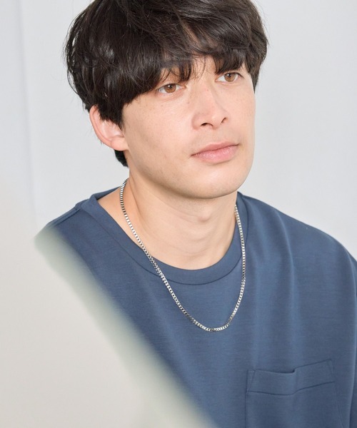 LAKOLE(ラコレ)の「【接触冷感】ダンボールポケットT / 284350(Tシャツ/カットソー・メンズ・ネイビー/ブラック/ホワイト/ピンク/チャコール・LARGE/X-LARGE/MEDIUM)」の15枚目の写真