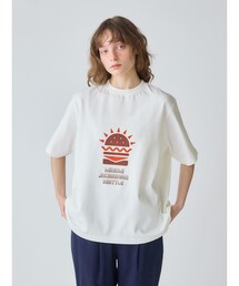 MidiUmi | MidiUmi ハンバーガープリントTシャツ(Tシャツ/カットソー)
