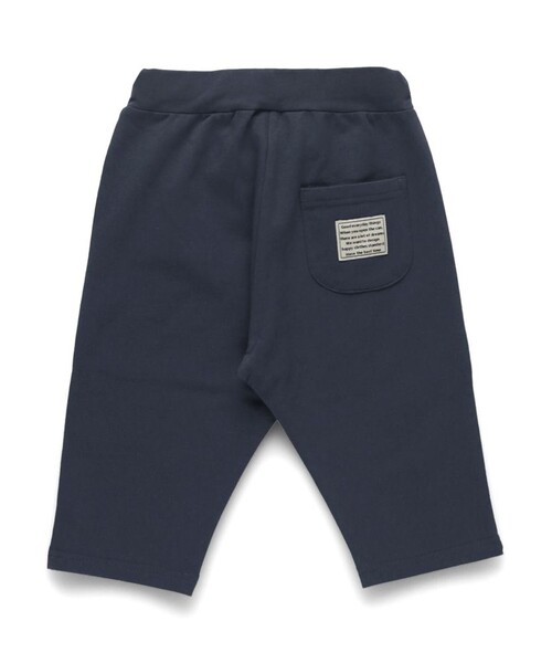 ブランシェスmini】ひざが隠れるクロップドパンツ（スウェット