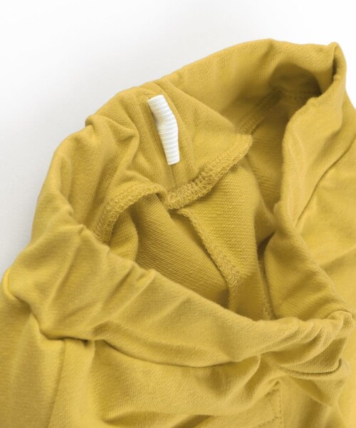 BRANSHES（ブランシェス）の「【ブランシェスmini】ひざが隠れるクロップドパンツ（スウェットパンツ・キッズ・グリーン/ブラック/シャーベット/サーモンピンク/ネイビー・120/110/130/100/90/80）」の9枚目の写真