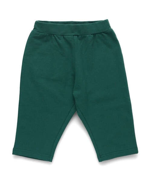 BRANSHES（ブランシェス）の「【ブランシェスmini】ひざが隠れるクロップドパンツ（スウェットパンツ・キッズ・グリーン/ブラック/シャーベット/サーモンピンク/ネイビー・120/110/130/100/90/80）」の14枚目の写真