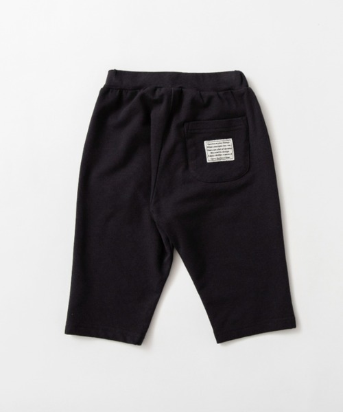 F.C.R.B クロップドパンツ ブラック Sサイズ ブランシェスmini】ひざが隠れるクロップドパンツ（スウェット