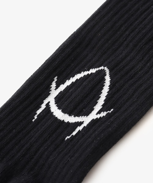 UMBRO（アンブロ）の「UMBRO x atmos Jacquard Logo Socks / アンブロ x アトモス ジャガード ロゴ ソックス【SP】（ソックス/靴下・メンズ・ホワイト/ブラック・25-27）」の6枚目の写真