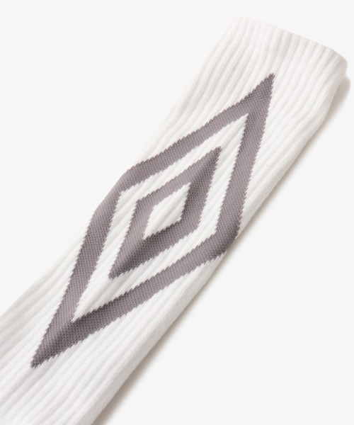 UMBRO（アンブロ）の「UMBRO x atmos Jacquard Logo Socks / アンブロ x アトモス ジャガード ロゴ ソックス【SP】（ソックス/靴下・メンズ・ホワイト/ブラック・25-27）」の11枚目の写真