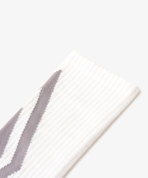 UMBRO（アンブロ）の「UMBRO x atmos Jacquard Logo Socks / アンブロ x アトモス ジャガード ロゴ ソックス【SP】（ソックス/靴下・メンズ・ホワイト/ブラック・25-27）」の12枚目の写真
