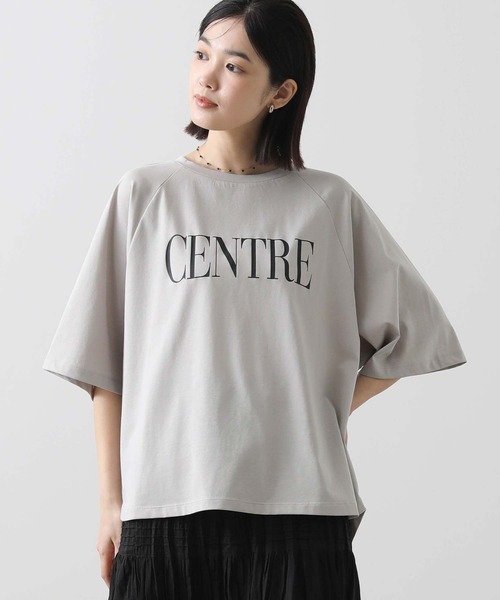 Gready Brilliant（グレディブリリアン）の「ＣＥＮＴＲＥラグラン７分（Tシャツ/カットソー・レディース・チャコールグレー/グレイッシュベージュ/ピンク/オフホワイト・38）」の21枚目の写真