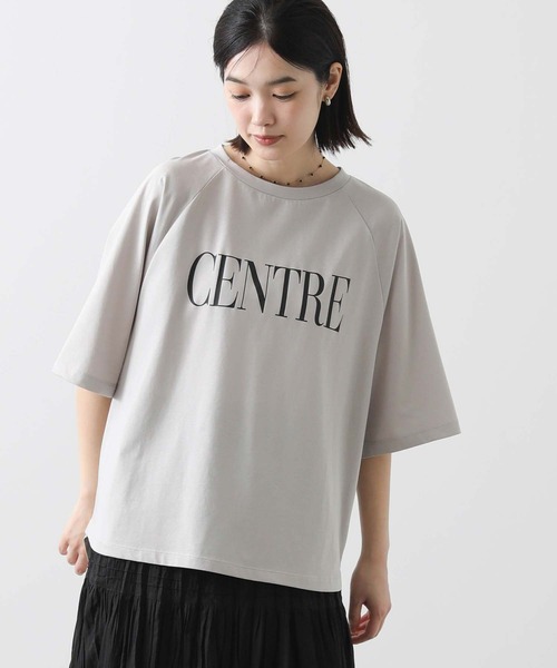 Gready Brilliant（グレディブリリアン）の「ＣＥＮＴＲＥラグラン７分（Tシャツ/カットソー・レディース・チャコールグレー/グレイッシュベージュ/ピンク/オフホワイト・38）」の18枚目の写真