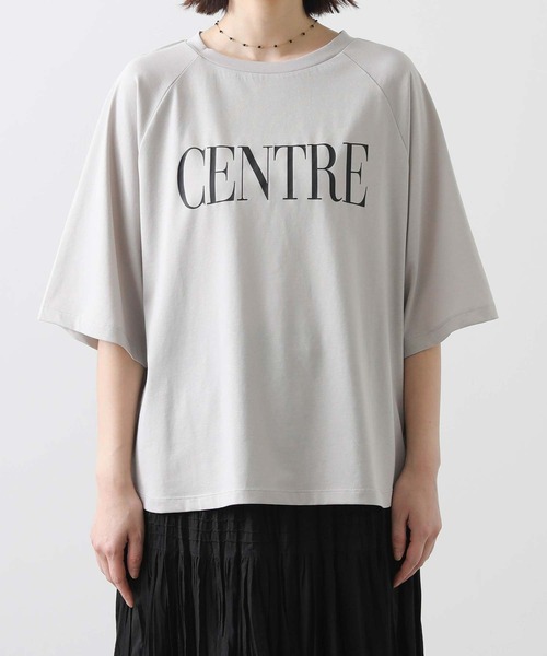 Gready Brilliant（グレディブリリアン）の「ＣＥＮＴＲＥラグラン７分（Tシャツ/カットソー・レディース・チャコールグレー/グレイッシュベージュ/ピンク/オフホワイト・38）」の17枚目の写真