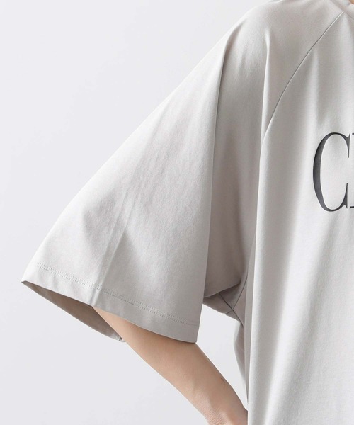 Gready Brilliant（グレディブリリアン）の「ＣＥＮＴＲＥラグラン７分（Tシャツ/カットソー・レディース・チャコールグレー/グレイッシュベージュ/ピンク/オフホワイト・38）」の13枚目の写真