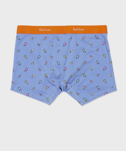 新品タグ付き Paul Smith ポールスミス クラゲ 総柄 パンツ Ice Cream” ボクサーパンツ【853211 4590S】（ボクサーパンツ