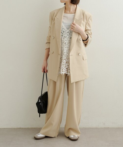 Omekashi（オメカシ）の「レースオーバーキャミソール（キャミソール