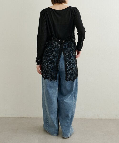 レースオーバーキャミソール（キャミソール）｜Omekashi（オメカシ）の