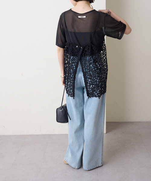 Omekashi レースオーバーキャミソール レースオーバーキャミソール（キャミソール）｜Omekashi（オメカシ）の