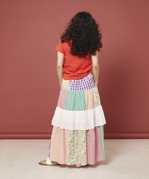 Freada（フリーダ）の「Freada/フリーダ オイルカット加工Tシャツ（Tシャツ/カットソー・レディース・ホワイト/オレンジ/ブラック・SMALL/MEDIUM）」の21枚目の写真