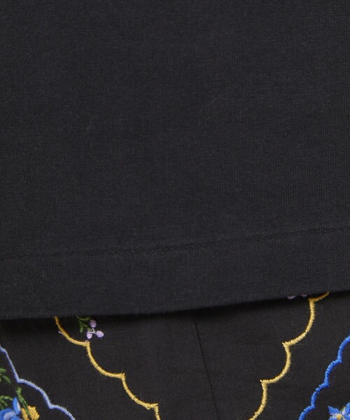 Freada（フリーダ）の「Freada/フリーダ オイルカット加工Tシャツ（Tシャツ/カットソー・レディース・ホワイト/オレンジ/ブラック・SMALL/MEDIUM）」の4枚目の写真