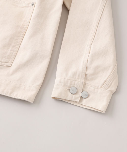 Carhartt（カーハート）の「CARHARTT WIP / カーハート ダブリューアイピー DREWE CHORE COAT（ブルゾン・メンズ・アイボリー/ブラック・LARGE/SMALL/MEDIUM）」の8枚目の写真