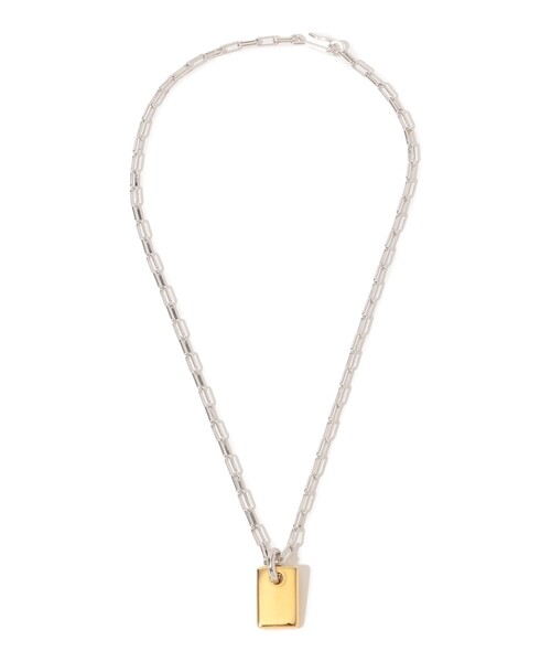 Laura Lombardi(ローラロンバルディ)の「LAURA LOMBARDI CARTA PENDANT(ネックレス・レディース・シルバー系その他・FREE)」の1枚目の写真