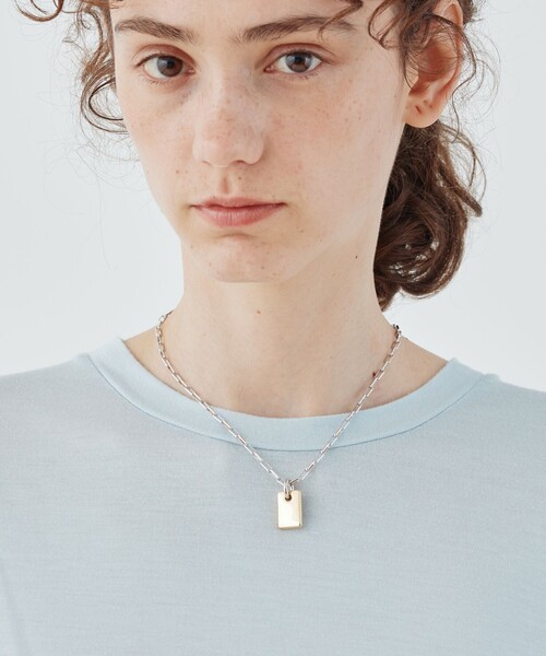 Laura Lombardi(ローラロンバルディ)の「LAURA LOMBARDI CARTA PENDANT(ネックレス・レディース・シルバー系その他・FREE)」の2枚目の写真