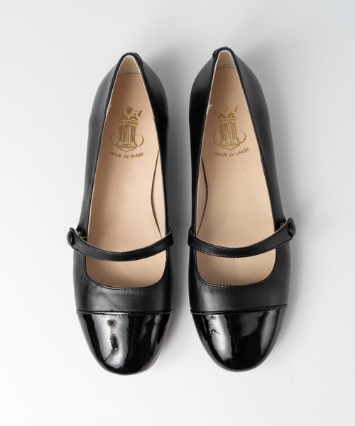 BONTRE（ボントレ）の「コンビストラップパンプス/BONTRE 40051-US（パンプス・レディース・ブラック/ホワイト・36/37/38/39/35）」の4枚目の写真