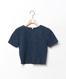 N*y様 【新品美品】alice + olivia ブラック パフ半袖セーター A+o X Tom Wesselmann Delaina Long Sleeve Turtleneck Top In