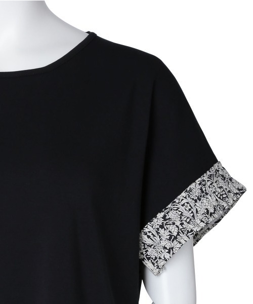 KID BLUE（キッドブルー）の「キッドブルー -２５サマーＴシャツ -半袖トップス -KOBN347 -kidblue（Tシャツ/カットソー・レディース・ブラック/サックスブルー/アイボリー・M/L）」の10枚目の写真