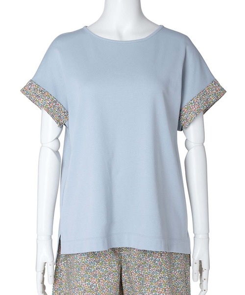 KID BLUE（キッドブルー）の「キッドブルー -２５サマーＴシャツ -半袖トップス -KOBN347 -kidblue（Tシャツ/カットソー・レディース・ブラック/サックスブルー/アイボリー・M/L）」の16枚目の写真