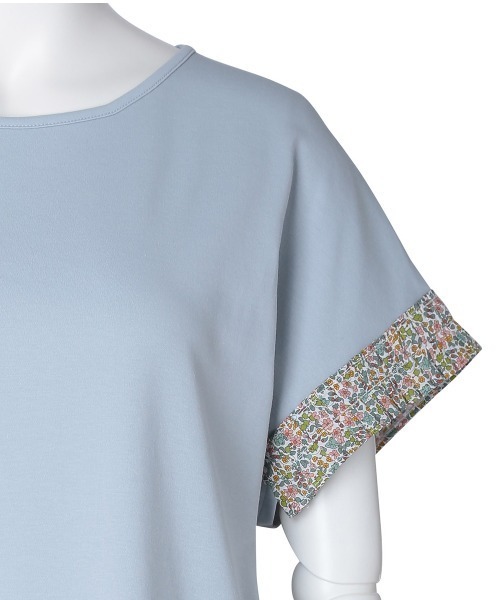 KID BLUE（キッドブルー）の「キッドブルー -２５サマーＴシャツ -半袖トップス -KOBN347 -kidblue（Tシャツ/カットソー・レディース・ブラック/サックスブルー/アイボリー・M/L）」の20枚目の写真