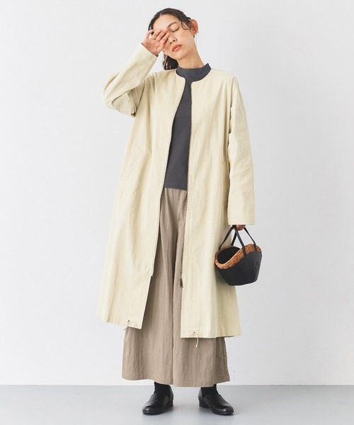 and myera(アンド マイラ)の「and myera 大人なキュロットパンツ(その他パンツ・レディース・ベージュ・L/M/LL/S)」の12枚目の写真