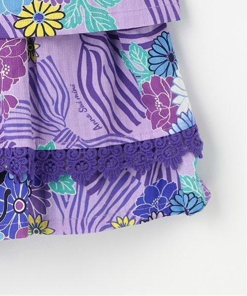 m*a様 ANNA SUI mini 浴衣 接触冷感】ストライプリボン柄浴衣（その他） | ANNA SUI mini