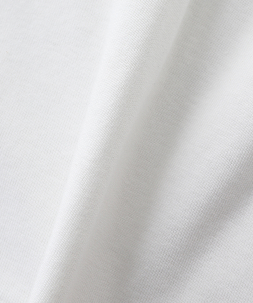 EDIFICE（エディフィス）の「ETS.MATERIAUX(マテリオ) GOKUZYUKU COTTON ショートスリーブ Tシャツ（Tシャツ/カットソー・メンズ・ベージュ/ネイビー/ホワイト/ブラック/グレー・1/2/3）」の21枚目の写真