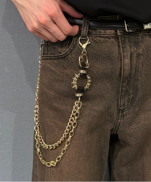 Burner（バーナー）の「【OKUOKU　0909】チェーンデザイン ウォレットチェーン oku-walletchain-g3（ウォレットチェーン・メンズ・シルバー系その他/シルバー系その他2/シルバー系その他3/ゴールド系その他2/ゴールド系その他3/ゴールド系その他/ブラック系その他/ブラック系その他3/シルバー/ブラック系その他2・FREE）」の10枚目の写真