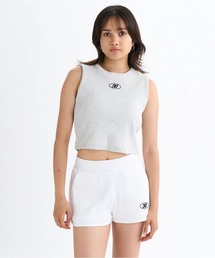 25 WS TELECO CROPPED/DCショート丈タンクトップ